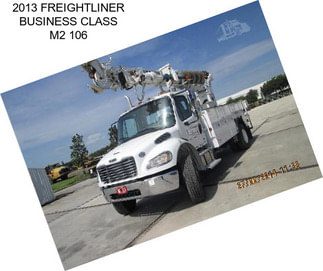 2013 FREIGHTLINER BUSINESS CLASS M2 106