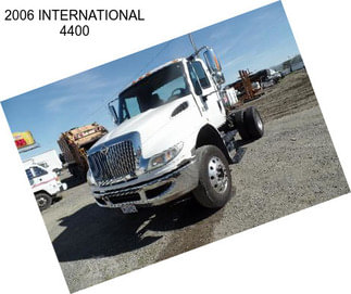 2006 INTERNATIONAL 4400