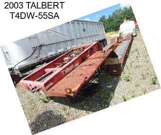 2003 TALBERT T4DW-55SA