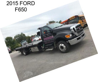 2015 FORD F650