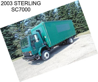 2003 STERLING SC7000