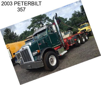 2003 PETERBILT 357