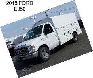 2018 FORD E350