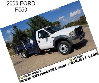 2006 FORD F550