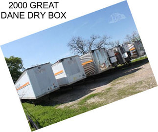 2000 GREAT DANE DRY BOX