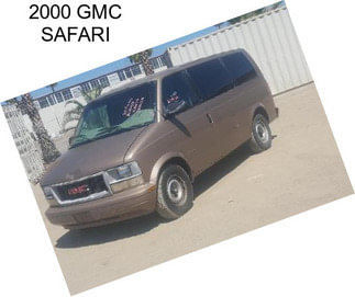 2000 GMC SAFARI