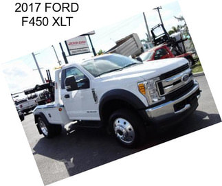 2017 FORD F450 XLT