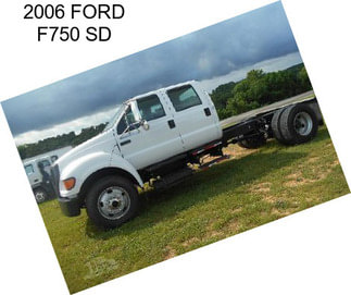 2006 FORD F750 SD