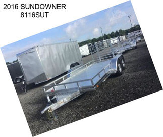 2016 SUNDOWNER 8116SUT