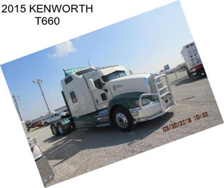 2015 KENWORTH T660