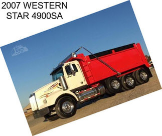 2007 WESTERN STAR 4900SA