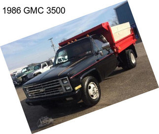 1986 GMC 3500