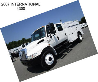 2007 INTERNATIONAL 4300