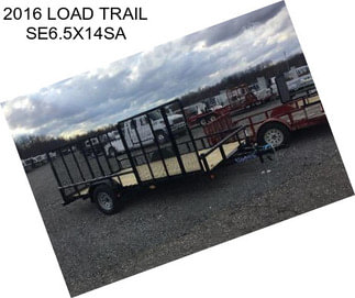 2016 LOAD TRAIL SE6.5X14SA