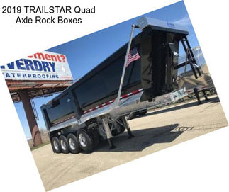 2019 TRAILSTAR Quad Axle Rock Boxes