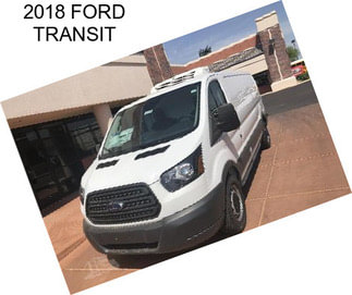 2018 FORD TRANSIT