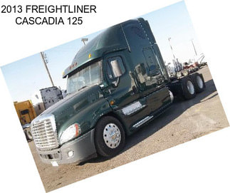 2013 FREIGHTLINER CASCADIA 125