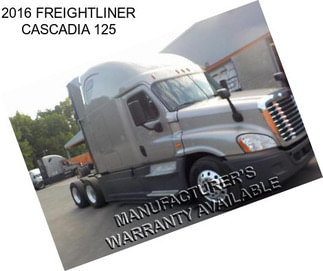 2016 FREIGHTLINER CASCADIA 125