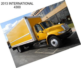 2013 INTERNATIONAL 4300