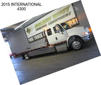 2015 INTERNATIONAL 4300