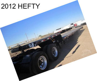 2012 HEFTY