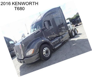 2016 KENWORTH T680