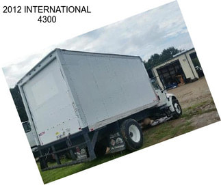 2012 INTERNATIONAL 4300