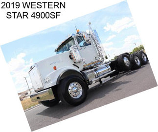 2019 WESTERN STAR 4900SF