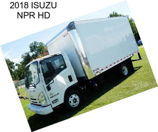 2018 ISUZU NPR HD