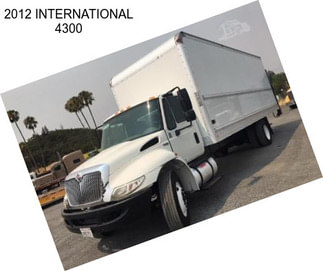 2012 INTERNATIONAL 4300