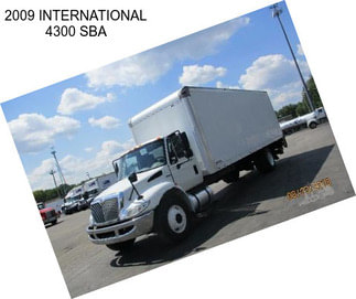 2009 INTERNATIONAL 4300 SBA