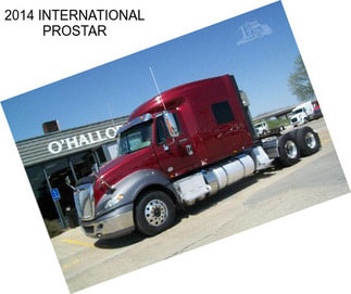 2014 INTERNATIONAL PROSTAR