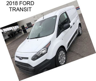 2018 FORD TRANSIT