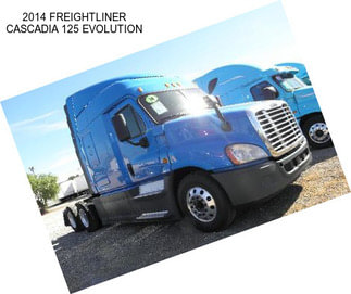 2014 FREIGHTLINER CASCADIA 125 EVOLUTION