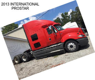 2013 INTERNATIONAL PROSTAR