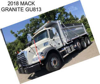 2018 MACK GRANITE GU813