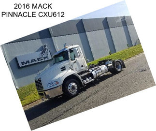 2016 MACK PINNACLE CXU612