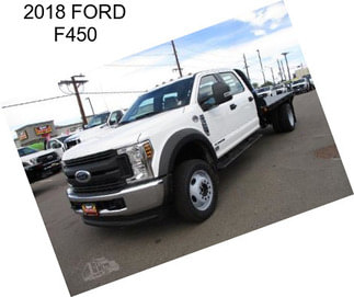 2018 FORD F450