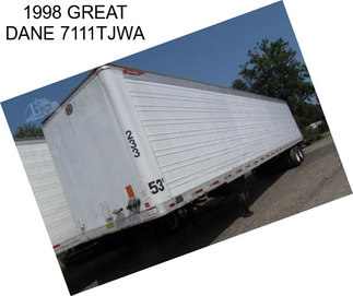 1998 GREAT DANE 7111TJWA