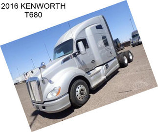 2016 KENWORTH T680