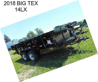 2018 BIG TEX 14LX