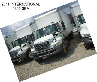 2011 INTERNATIONAL 4300 SBA