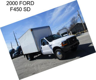 2000 FORD F450 SD