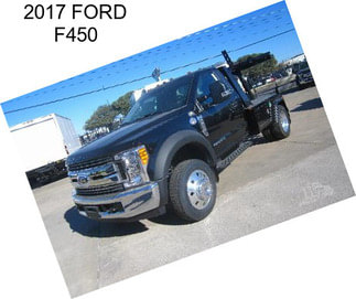 2017 FORD F450