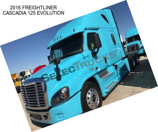 2016 FREIGHTLINER CASCADIA 125 EVOLUTION