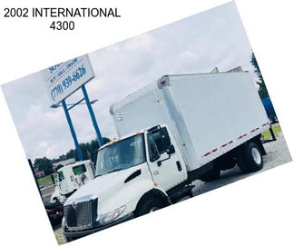 2002 INTERNATIONAL 4300