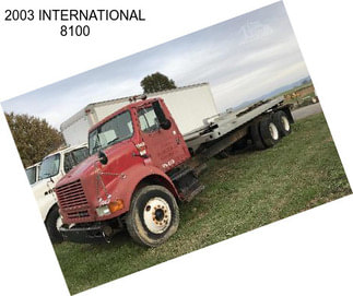 2003 INTERNATIONAL 8100