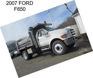 2007 FORD F650