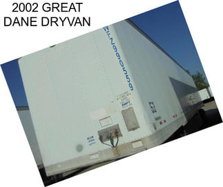 2002 GREAT DANE DRYVAN