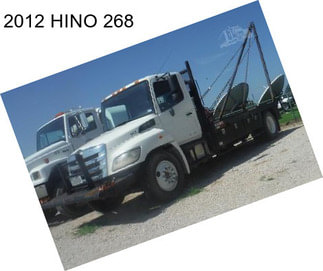 2012 HINO 268